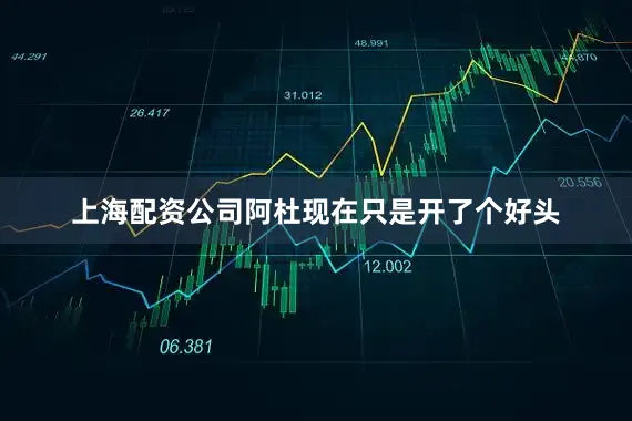 上海配资公司阿杜现在只是开了个好头